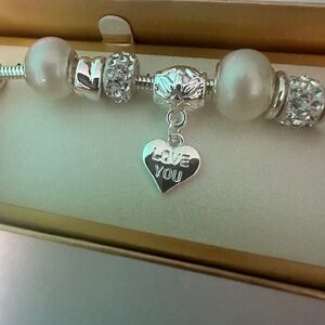 Ann Klein charm bracelet brand new in box